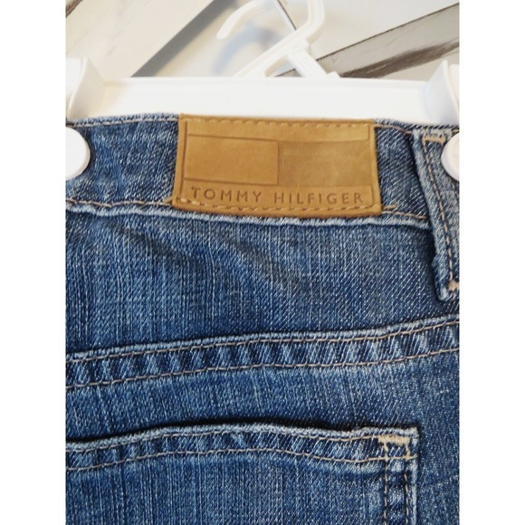 NWT Tommy Hilfiger Low Rise Boot Cut Jeans Size 8R 100% Cotton 8 Medium Wash - Picture 6 of 11